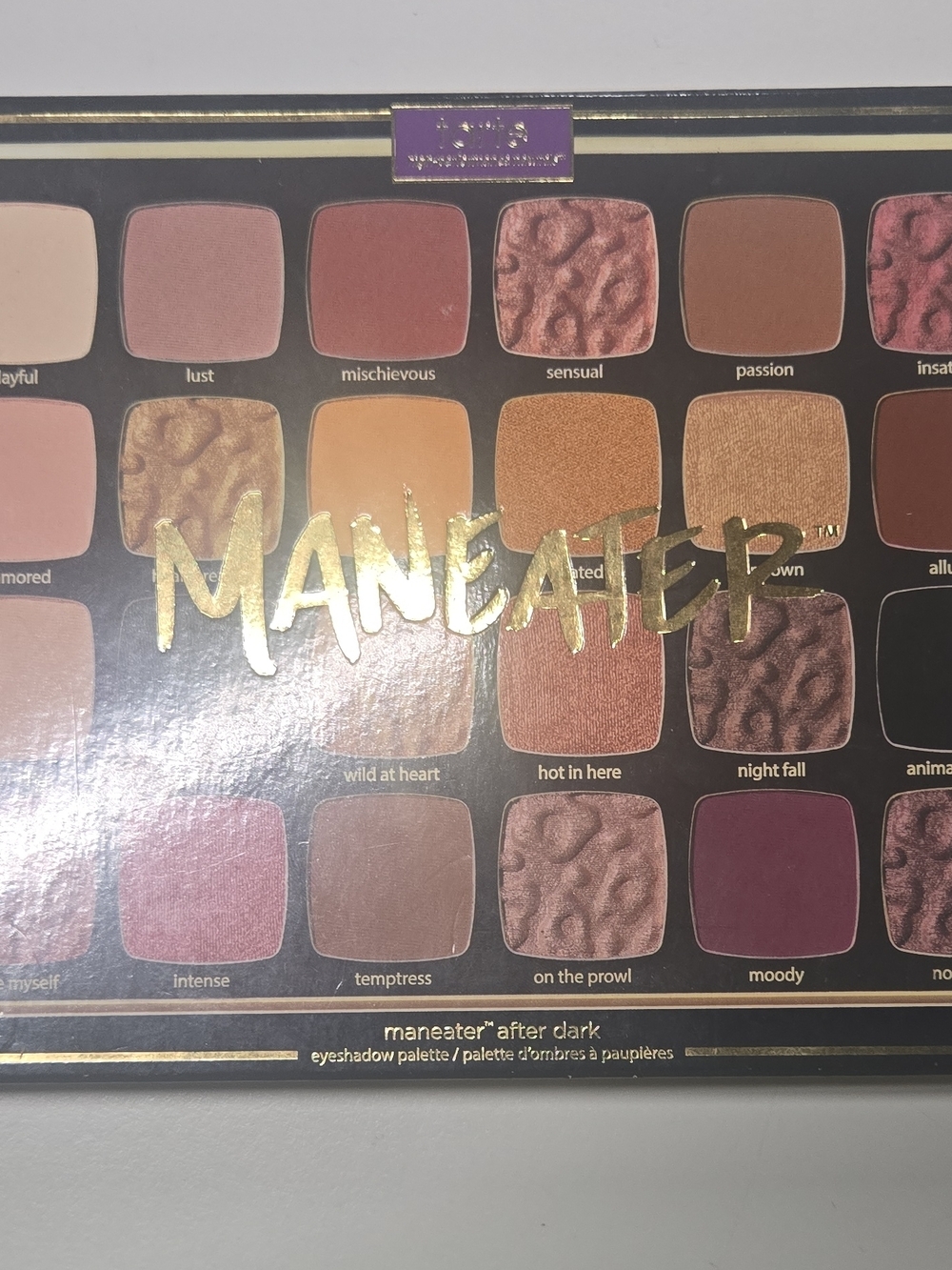 tarte Maneater After Dark Eyeshadow Palette - Pink, Bronze, Mauve, Plum